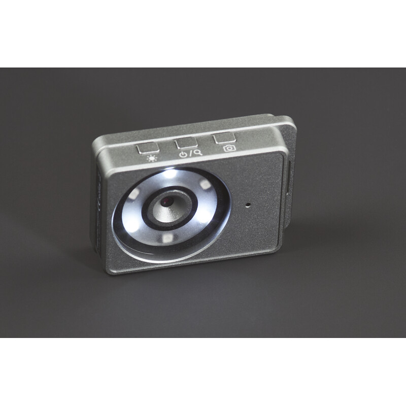 FPS Lupa eletrónica Magic Loupe Cube – compacta, zoom de 7x a 19x, luz UV e ecrã de 2,4"