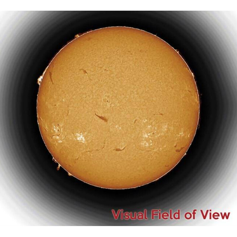 DayStar Telescópio solar ST 60/930 Sol 60 H-alpha