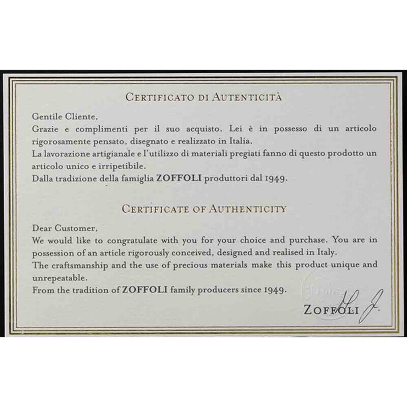 Zoffoli living Globo James Cook Dourado/Branco 33 cm