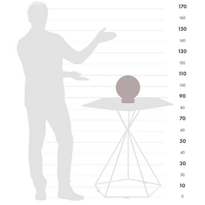 Zoffoli living Globo Orbis Techno Leather 22 cm