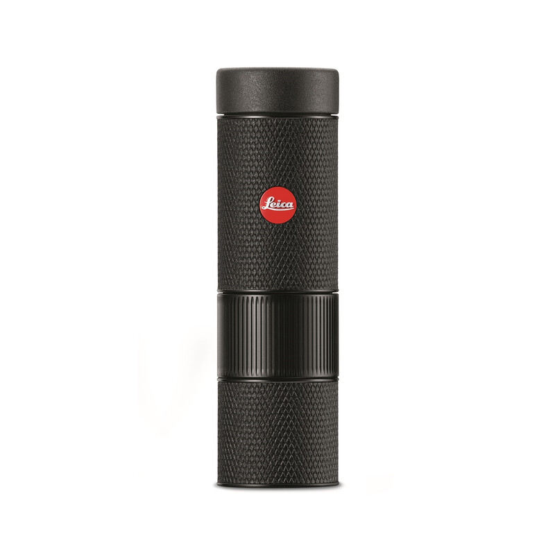 Leica Monóculo Monovid 8x25 preto revestido a couro