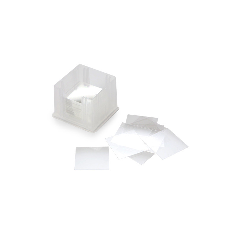 Euromex Vidros de cobrir, 18 x 18 mm, 100 unidades