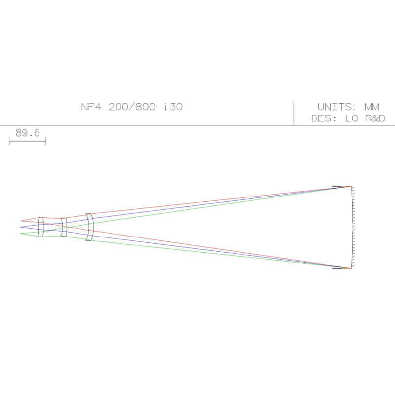 LOic Telescópio N 200/800 NF4 i30