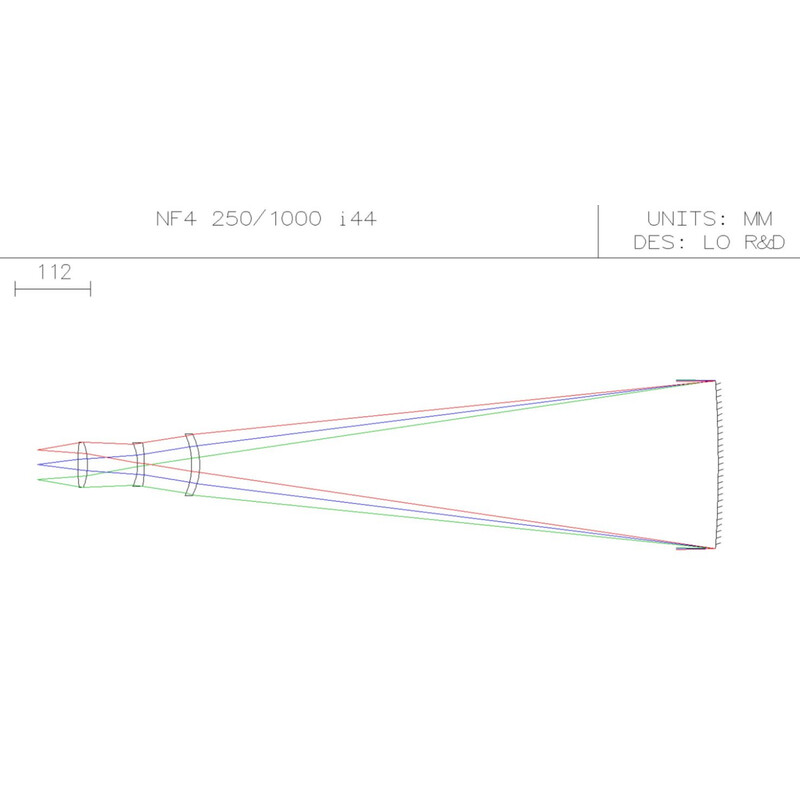 LOic Telescópio N 250/1000 NF4 i44 E