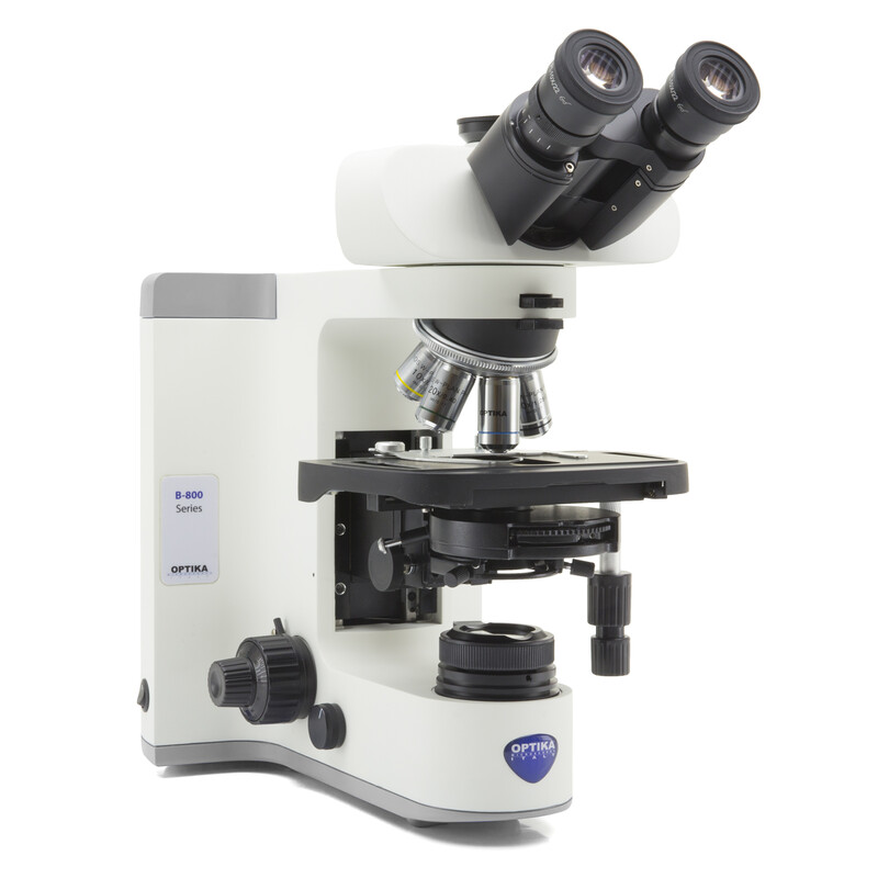 Optika Microscópio B-810PH, trino, HF, PH, infinity, plan, 40-1000x, LED