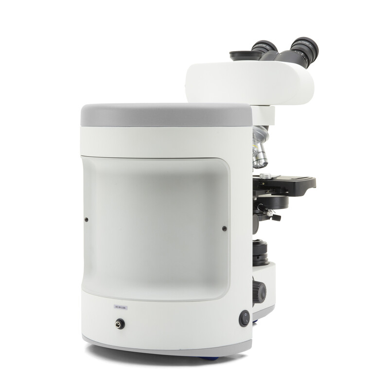 Optika Microscópio B-810PH, trino, HF, PH, (DF), infinito, plano, 100-1000x, LED
