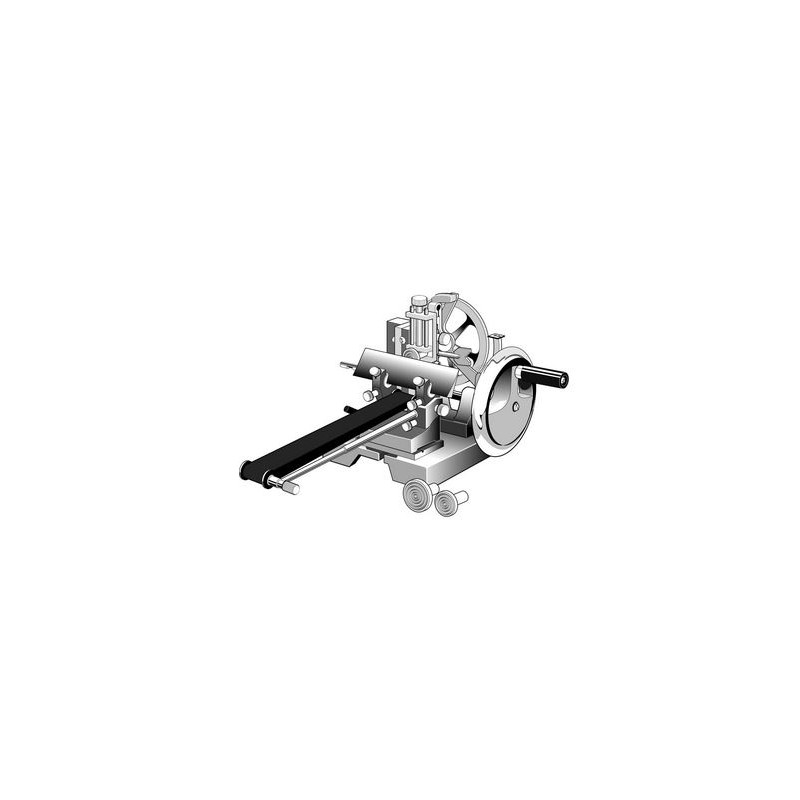 Euromex Mikrotom, faca de 16cm. tipo D, metal  rígido