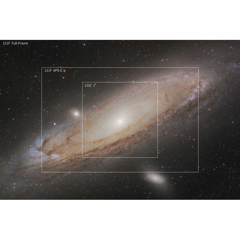Askar Refrator apocromático AP 111/766 111F Flatfield