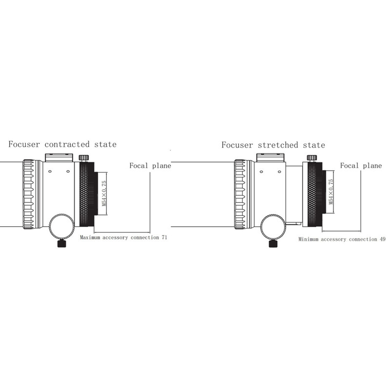 Askar Refrator apocromático AP 60/300 FRA300 PRO