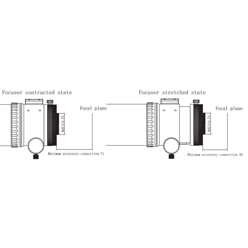Askar Refrator apocromático AP 60/300 FRA300 PRO