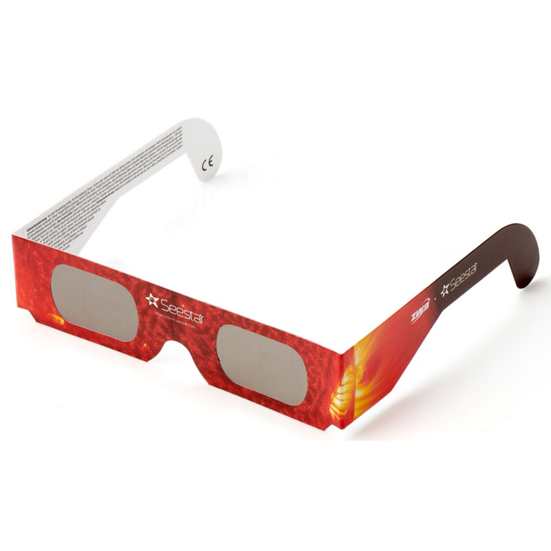 ZWO Óculos para eclipse solar Sonnenfinsternis-Brille Seestar