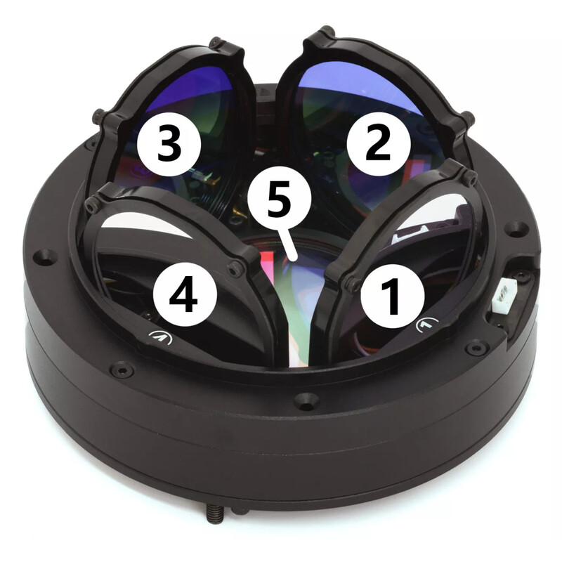 Wanderer Astro Roda de filtros Cube para Celestron RASA 1100 e 3600