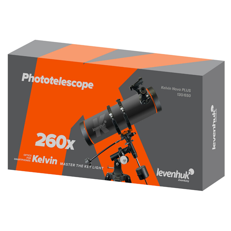 Levenhuk Telescópio N 130/650 Kelvin Nova PLUS