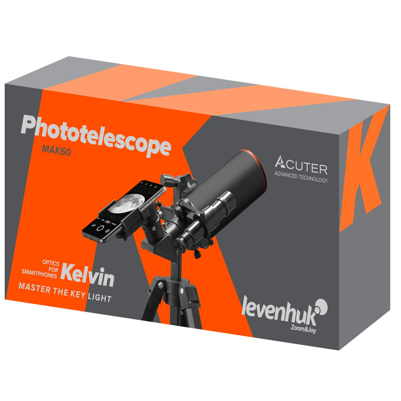 Levenhuk Telescópio Maksutov MC 60/830 MAK60 Mini-AZ