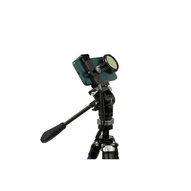 Omegon Filtros solares Suporte de filtro Deluxe para Smartphone com braçadeira