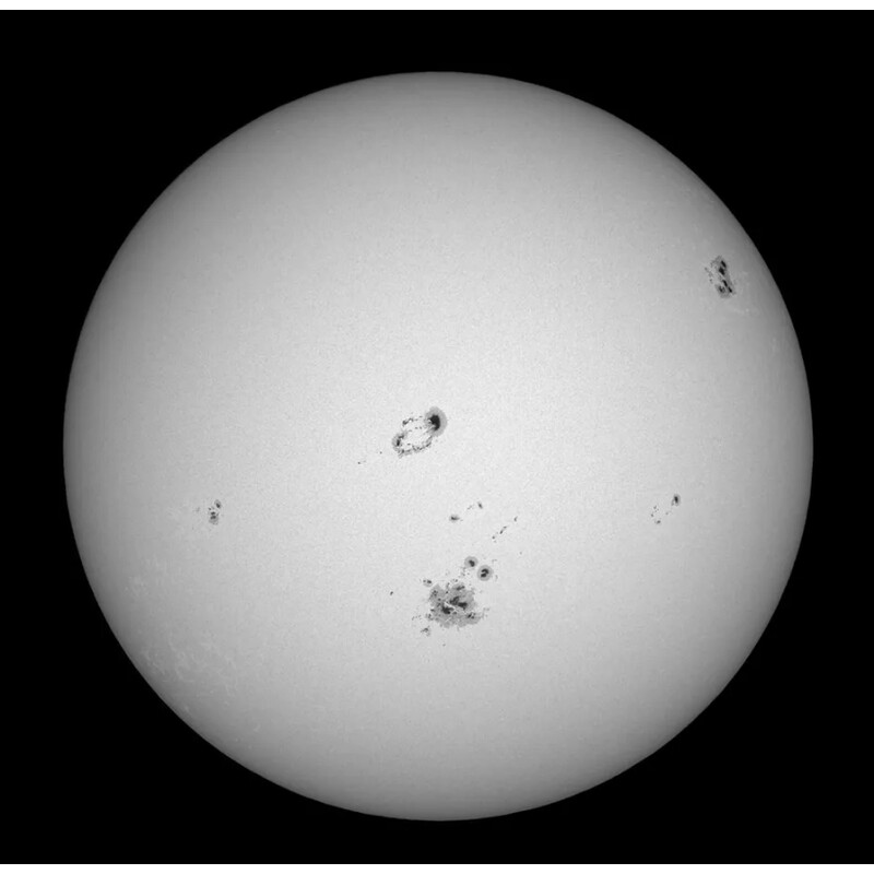 Baader Película de seguridad AstroSolar® ClearWhite OD 5,1, 117 x 117 cm