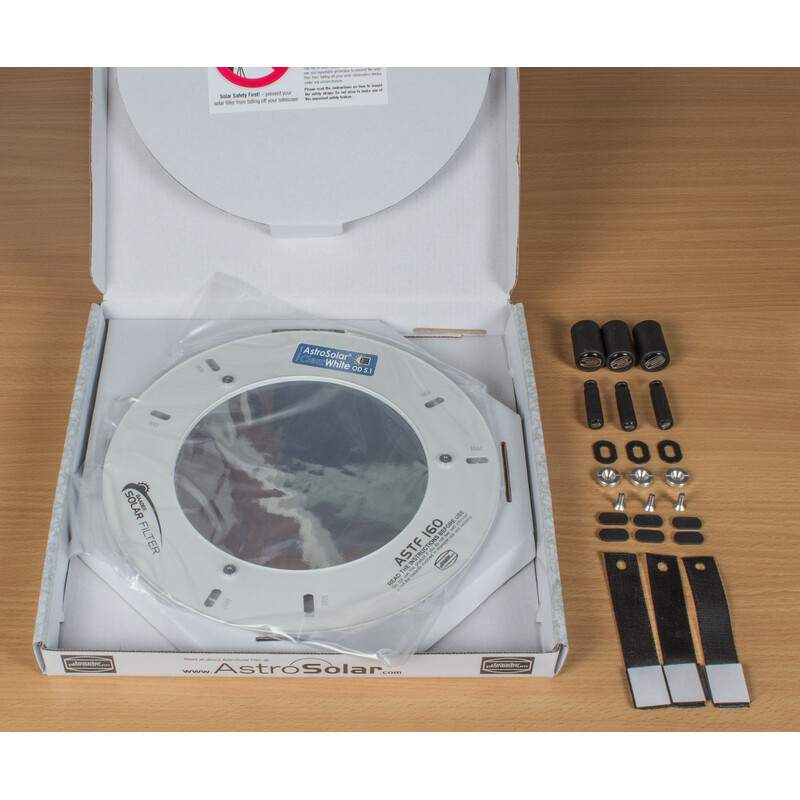 Baader Filtros solares AstroSolar ClearWhite ASTF 160mm