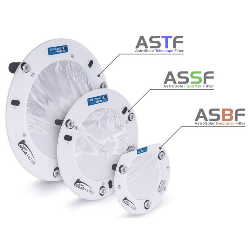 Baader Filtros solares AstroSolar ClearWhite ASTF 180mm