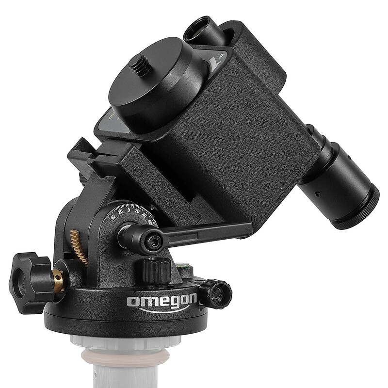 Omegon Montagem Conjunto Segugio Tracker com bases ajustáveis à altura do polo e buscadora do polo