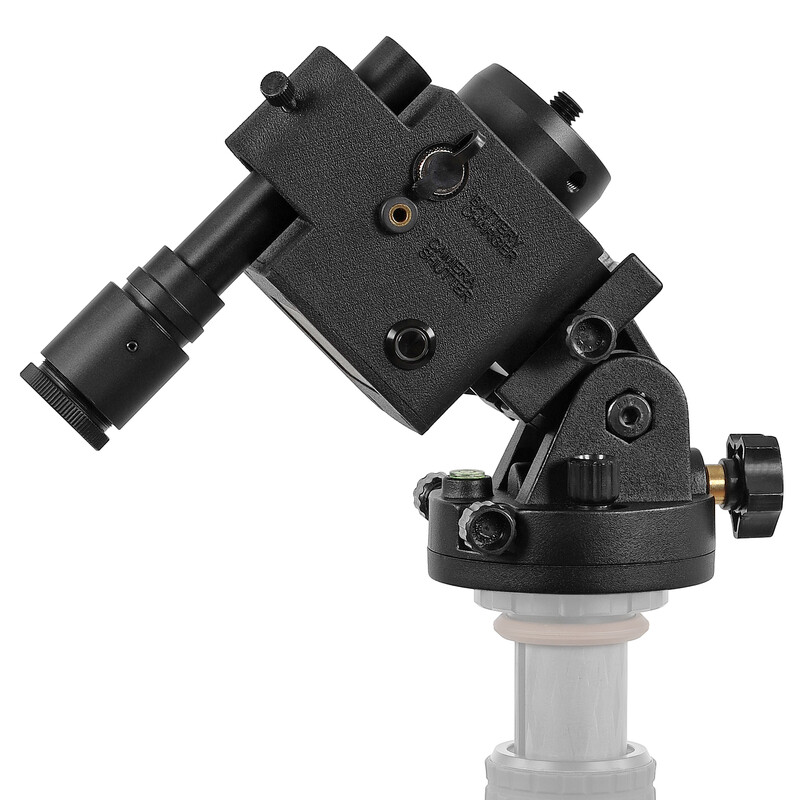 Omegon Montagem Conjunto Segugio Tracker com bases ajustáveis à altura do polo e buscadora do polo