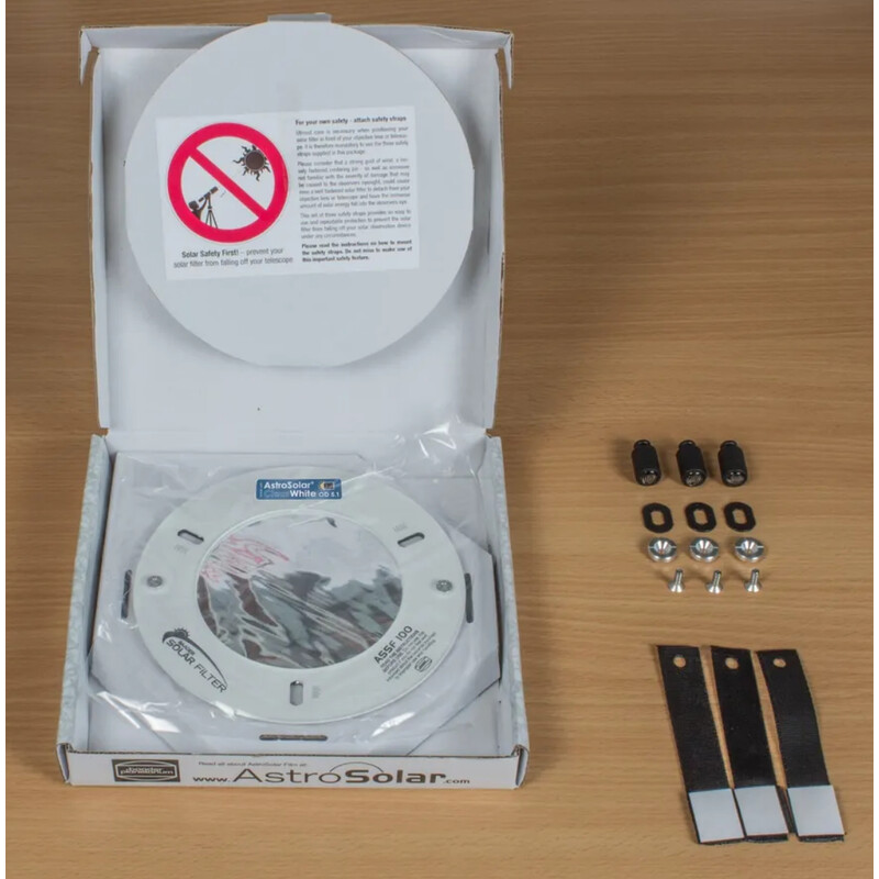 Baader Filtros solares AstroSolar ClearWhite ASSF 65mm