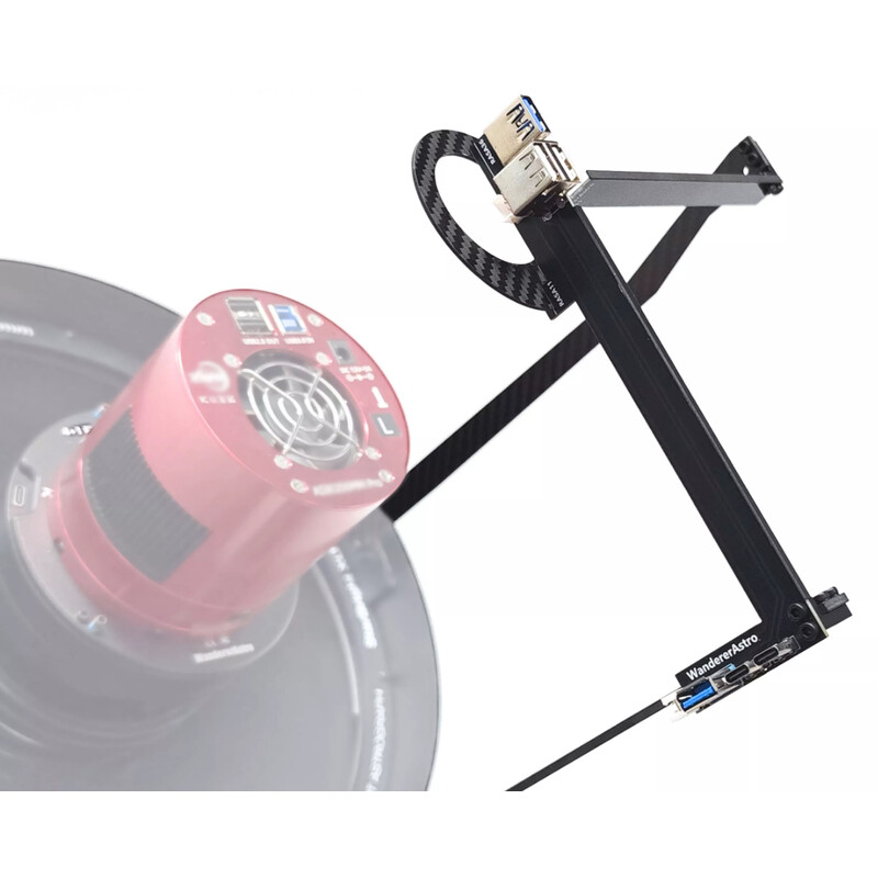 Wanderer Astro Organização de cabos para o Celestron RASA 8