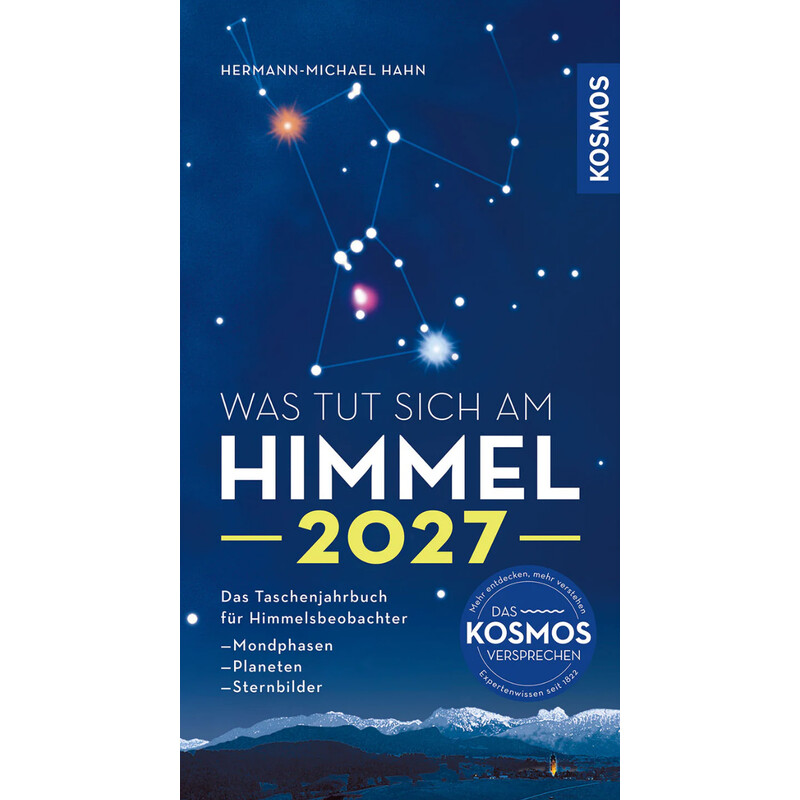 Kosmos Verlag Almanaque Was tut sich am Himmel 2027