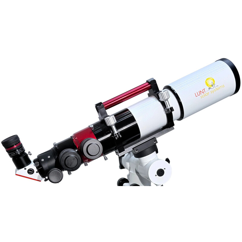 Lunt Solar Systems Telescópio solar ST 100/700 LS100MT Ha / B1800 PT DS Premium PLUS Kit