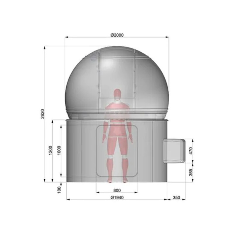 ScopeDome 2M Tower 120H