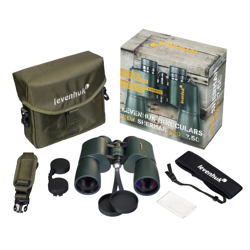 Levenhuk Binóculo Sherman PRO 7x50