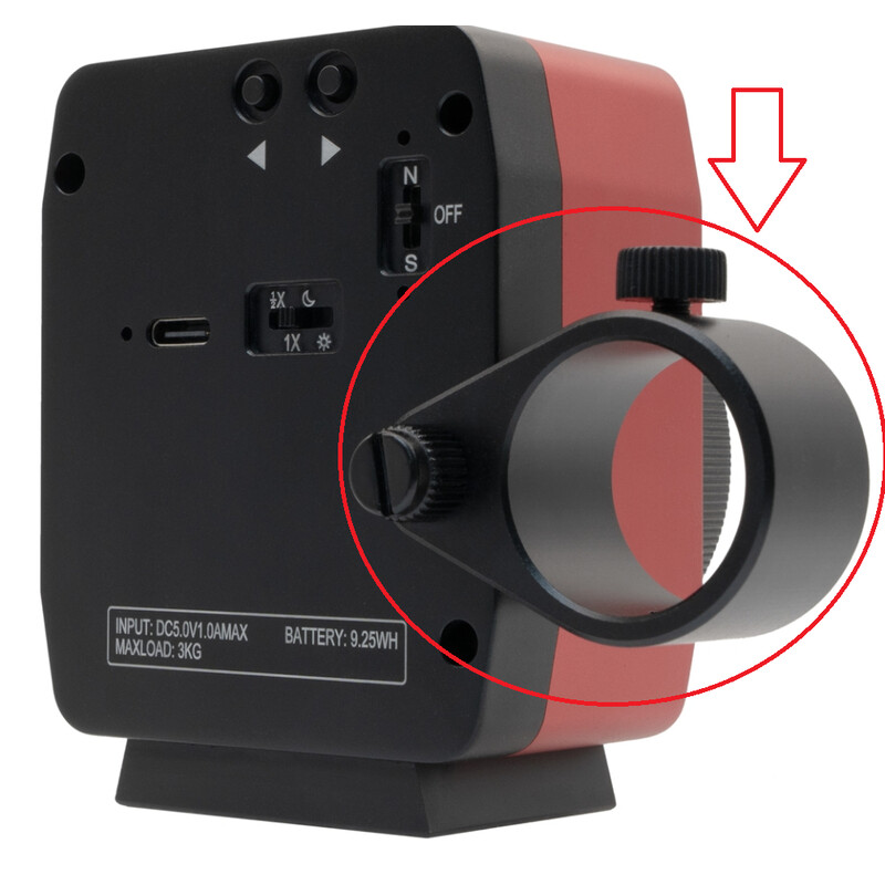 iOptron Montagem do PST Polar Scope